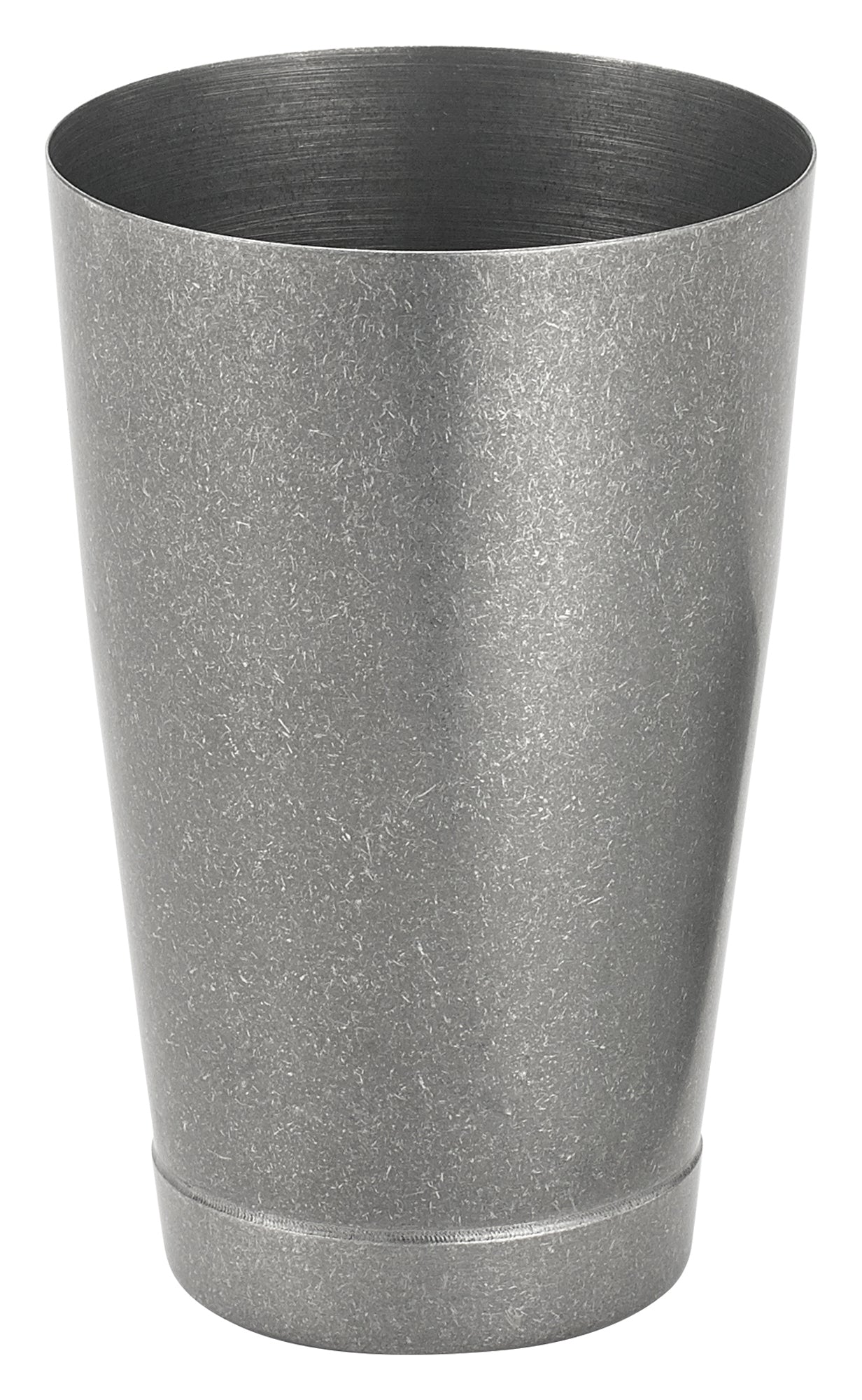 Winco BASK-20CS 20 oz. Crafted Steel Finish After 5 Shaker Cup