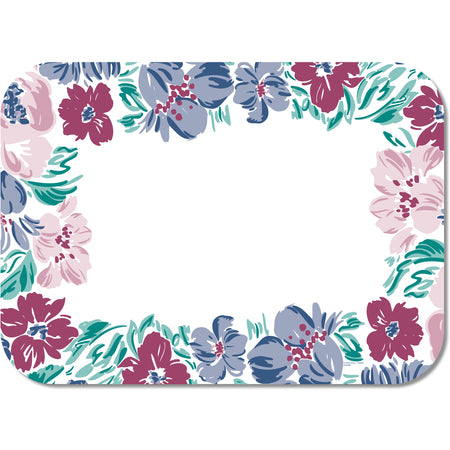 Dinex DX5055I202833 12-3/4"x16-5/8" Jane's Bouquet Pattern Size: I w/ Straight Edge/Round Corner