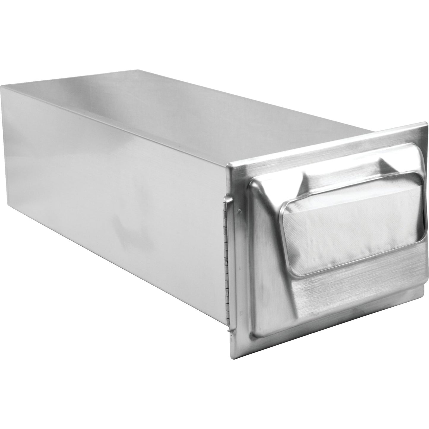 Carlisle H2000SS 750 Napkin Stainless Steel Classic In-Counter Napkin Dispenser, Minifold Control Face
