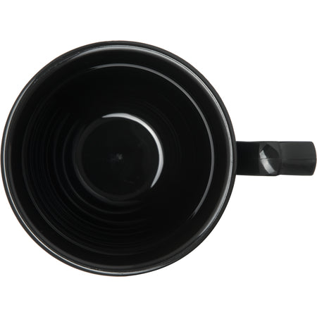 Carlisle DX500003 8 oz Onyx Polypropylene Fenwick Mug