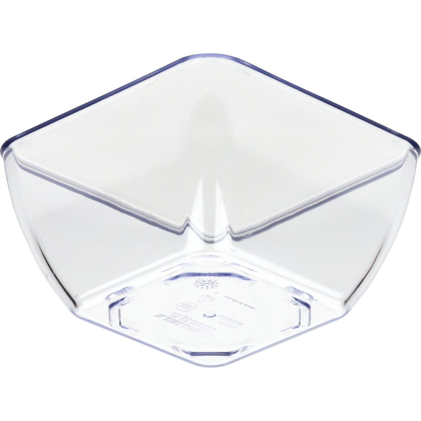 Dinex DXSB1207 12 oz Clear Square SAN Bowl (48/cs)