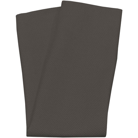Snap Drape 54432020NH512 20" x 20" Charcoal Spun Polyester Microfiber Milan Birdseye Napkin