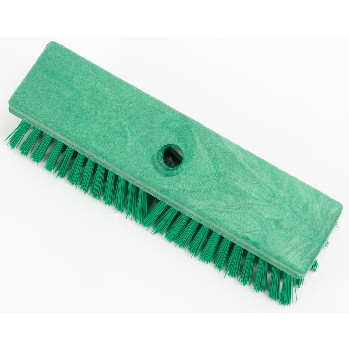 Carlisle 41722EC09 10" Green Sparta Color Coded Deck Scrub Brush