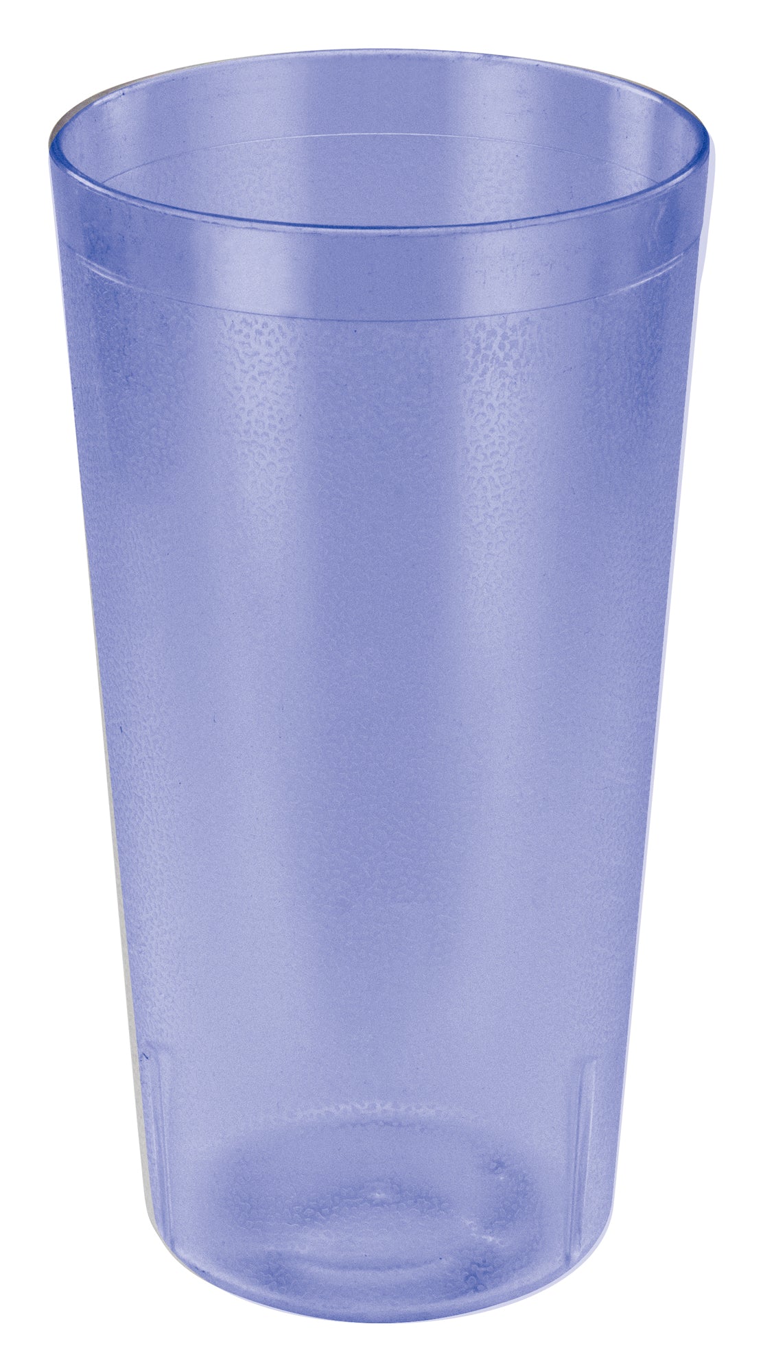 Winco PTP-32B Blue Pebbled Tumblers
