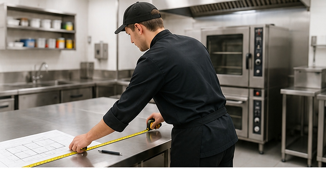 How to Measure Your Space Before Ordering Restaurant Equipment