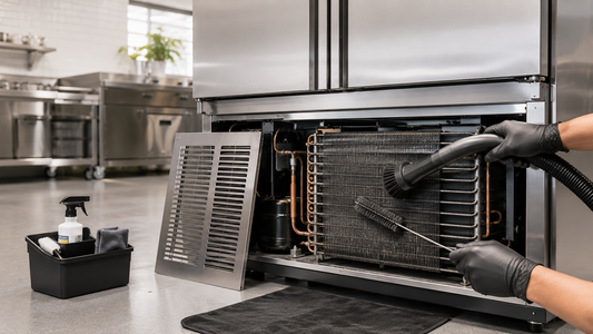 How to Clean Commercial Refrigerator Condenser Coils