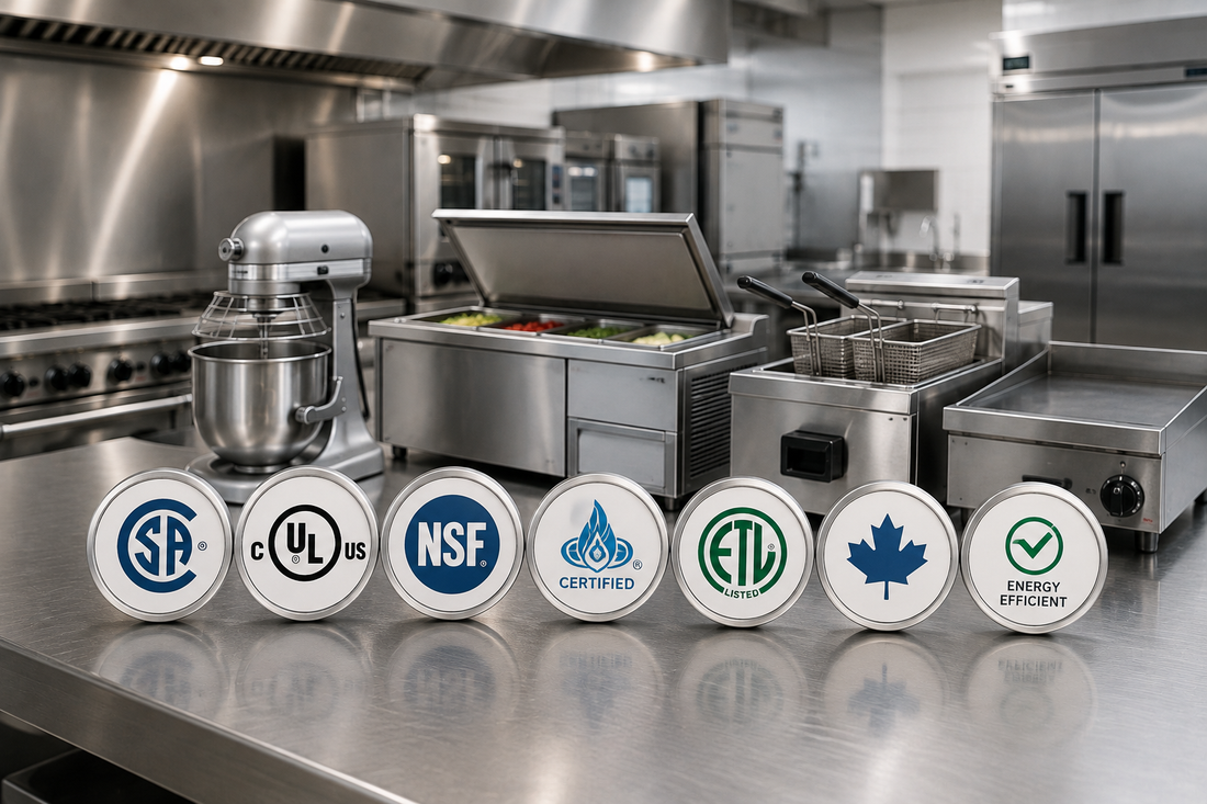 Commercial Kitchen Equipment Certifications in Canada Explained