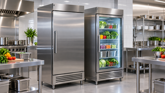 Solid-Door vs. Glass-Door Commercial Refrigerators
