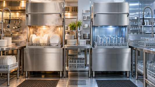 High-Temperature vs. Low-Temperature Commercial Dishwashers