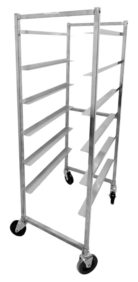 Omcan 27056 6 Slides Stainless Steel Universal Rack with 9" Spacing