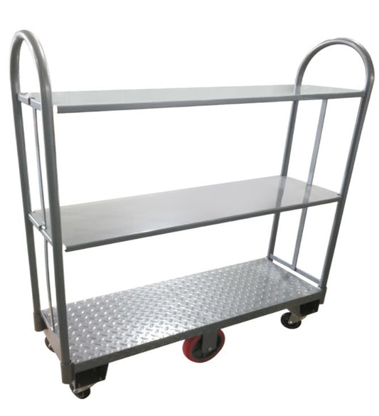 Omcan 44679 16" x 60" Gray Utility Cart