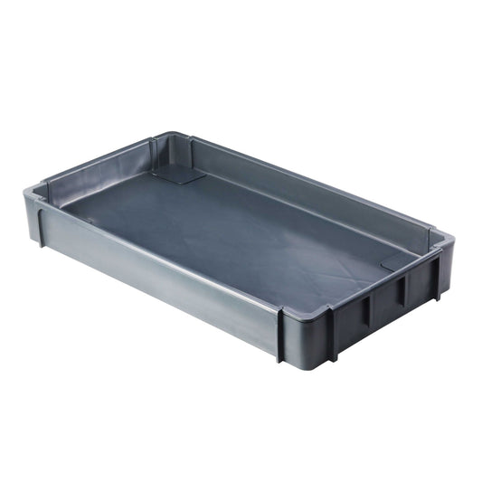 Omcan 47552 Middle shelf for 47152 - Heavy-Duty Dark Gray Utility Cart