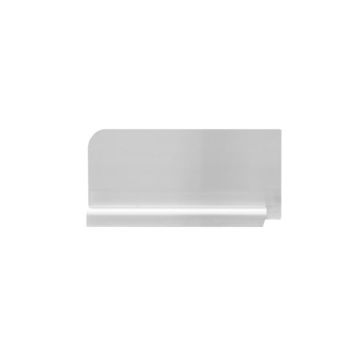 Omcan 47729 Stainless Steel Splash Guard for 20" x 20" Pot Sinks - Left