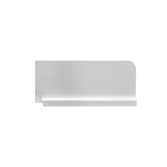Omcan 47730 Stainless Steel Splash Guard for 20" x 20" Pot Sinks - Right