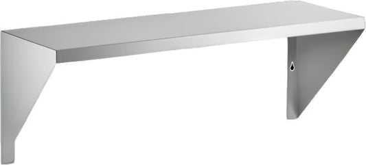 Omcan 47846 30" Stainless Steel Front Shelf 1.5 mm Thickness for Outdoor BBQ Grill #47352
