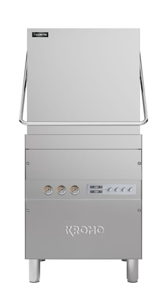 Omcan 49127 High Temperature Upright Kromo Hood-110-USA Dishwasher