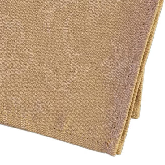 Snap Drape 54702020NH049 20" x 20" Sandalwood Spun Poly Windsor Napkin