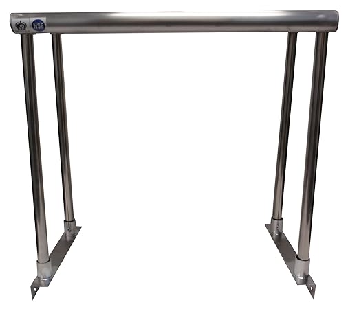 Johnson Rose 81273 12" x 72" Over Shelf for Work Table