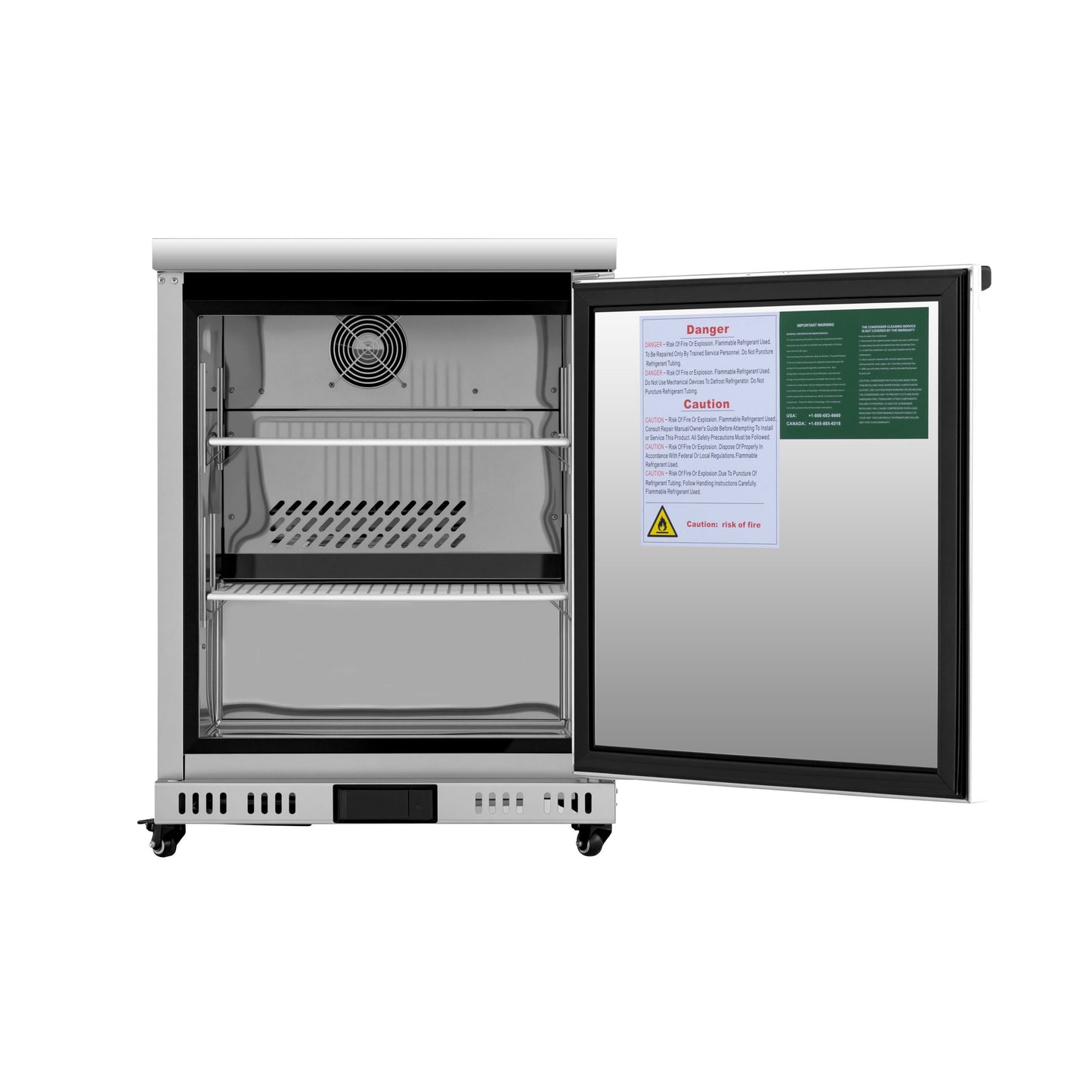 Atosa AUF24SD 3.7 cu. ft. 24" Undercounter Freezer