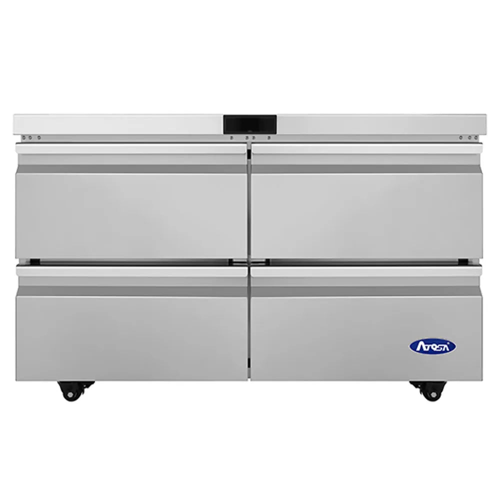 Atosa AUR48D4 12.2 cu. ft. 4-Drawer Undercounter Refrigerator