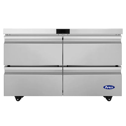Atosa AUR48D4 12.2 cu. ft. 4-Drawer Undercounter Refrigerator