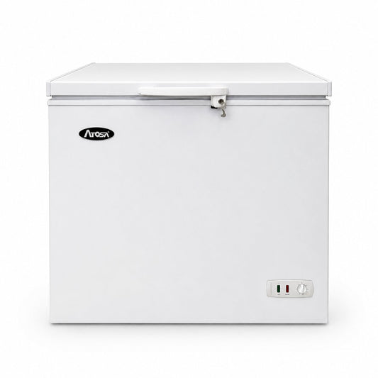 Atosa MWF9010GR 10 cu. ft. Solid Top Chest Freezer