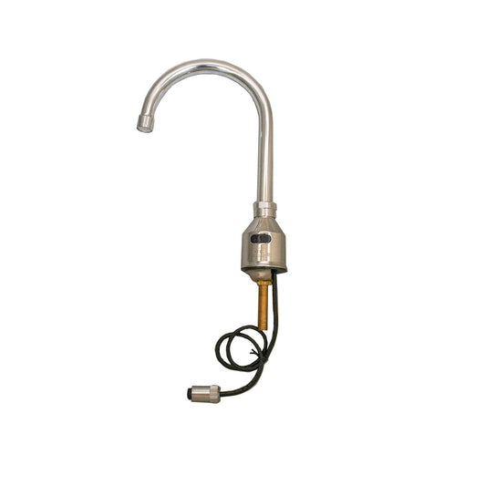BK Resources BKF-DEF-5G Chrome-Plated Brass DM 5" Sensor Faucet