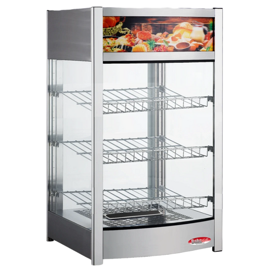 BakeMax BMCBF18 18" Countertop Titan Series Full-Service Heated Display Case