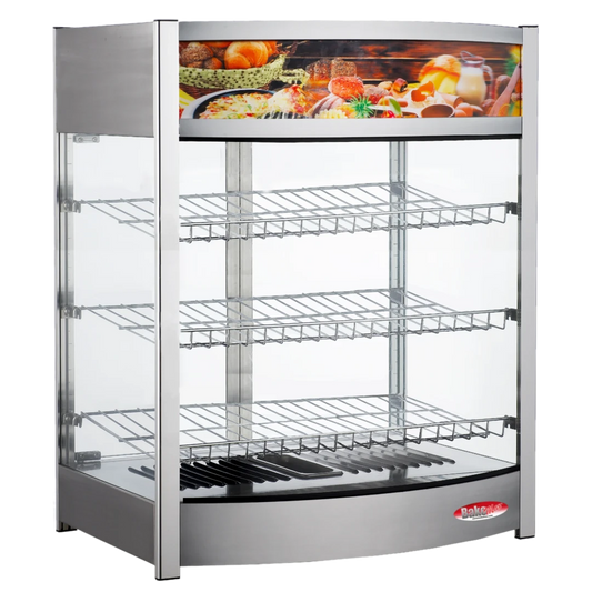 BakeMax BMCBF25 25" Countertop Titan Series Full-Service Heated Display Case