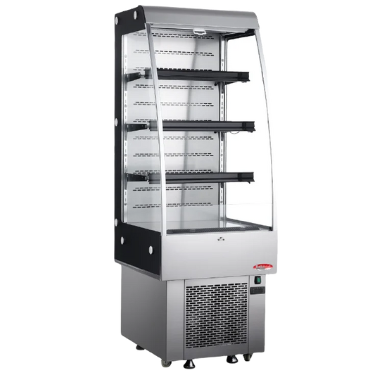 BakeMax BMGG024 24" Floor Model Grab and Go Refrigerated Display Merchandiser