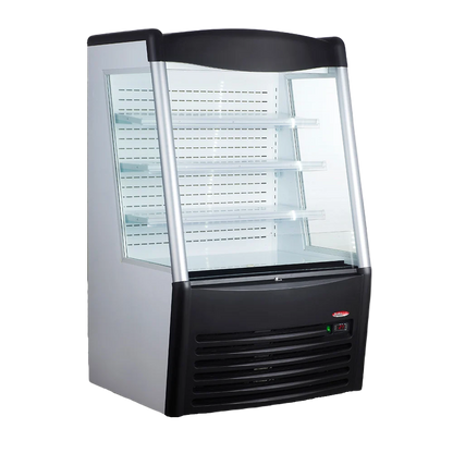 BakeMax BMGG036 36" Floor Model Grab and Go Refrigerated Display Merchandiser