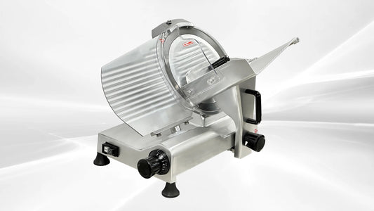 BakeMax BMMSM12 12" Countertop Gravity Feed Meat Slicer