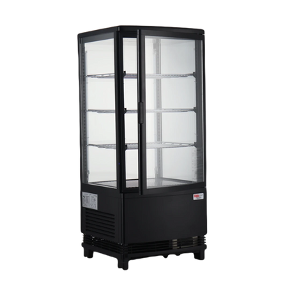 BakeMax BMRCD01 Countertop Titan Series Refrigerated Display Case