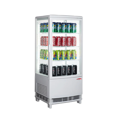 BakeMax BMRCD02 Countertop Titan Series Refrigerated Display Case