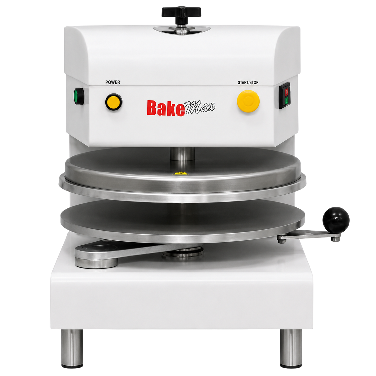 BakeMax BMTXA-2-18W Swing Away Air Automatic Dual Heat Tortilla Press