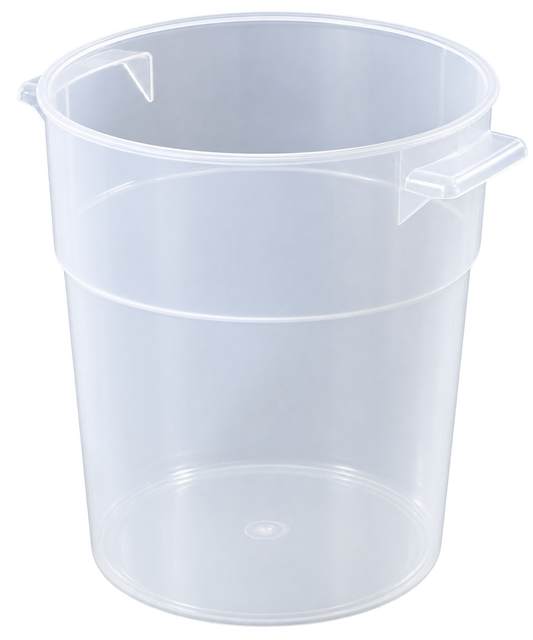 Carlisle 35530 3.5 Qt Translucent Polypropylene Bain Marie Food Storage Container