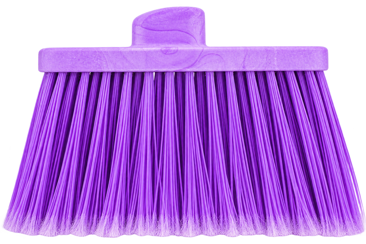 Carlisle 36867EC68 Purple OmniFit Color-Code Flagged Broom Head