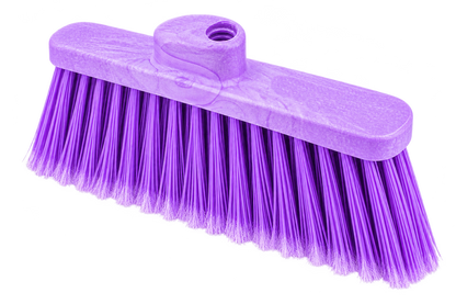 Carlisle 36867EC68 Purple OmniFit Color-Code Flagged Broom Head