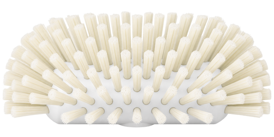 Carlisle 40043EC02 5 1/2" x 9 1/2" White Sparta Tank & Kettle Brush