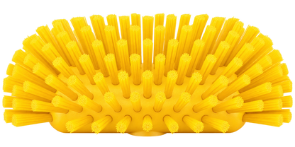 Carlisle 40043EC04 5 1/2" x 9 1/2" Yellow Sparta Tank & Kettle Brush