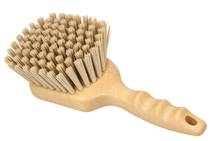 Carlisle 40541EC25 8" Tan Sparta Color Coded Floater Scrub Brush