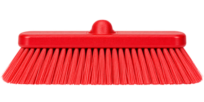 Carlisle 41278EC05 10" Red Color Coded Flo-Thru Wall & Equipment Brush