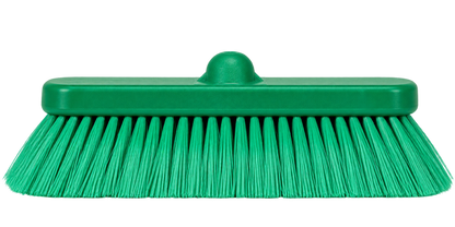 Carlisle 41278EC09 10" Green Color Coded Flo-Thru Wall & Equipment Brush