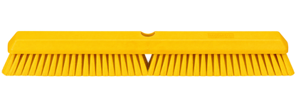 Carlisle 41890EC04 18" Yellow Color Coded Omni Sweep Push Broom Head