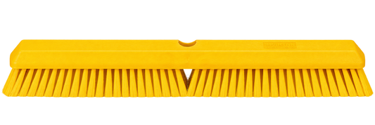Carlisle 41890EC04 18" Yellow Color Coded Omni Sweep Push Broom Head