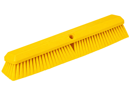Carlisle 41890EC04 18" Yellow Color Coded Omni Sweep Push Broom Head