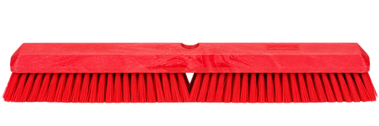 Carlisle 41890EC05 18" Red Color Coded Omni Sweep Push Broom Head