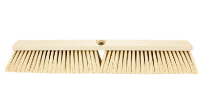 Carlisle 41890EC25 18" Tan Color Coded Omni Sweep Push Broom Head
