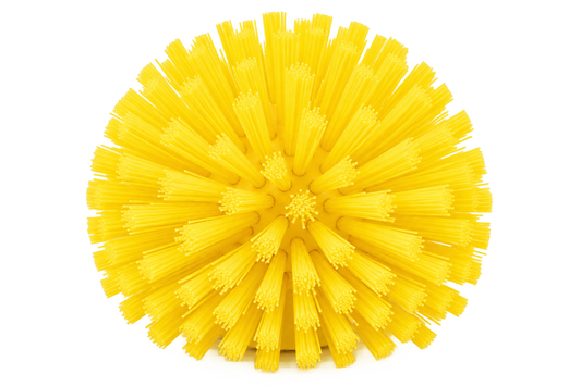 Carlisle 45006EC04 6" Yellow Pipe & Valve Brush