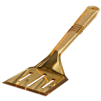 Carlisle 490013 13-1/2" Amber High Heat Plastic Slotted Turner